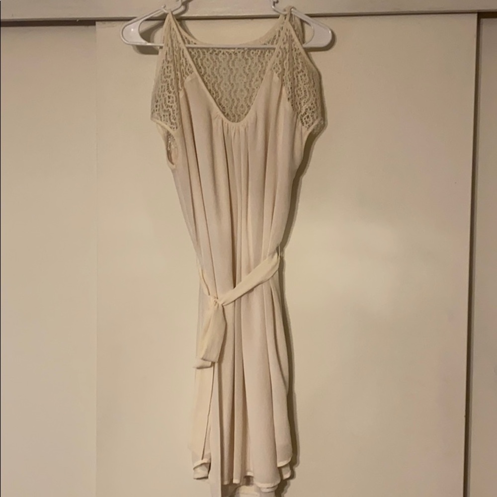Cream Dress